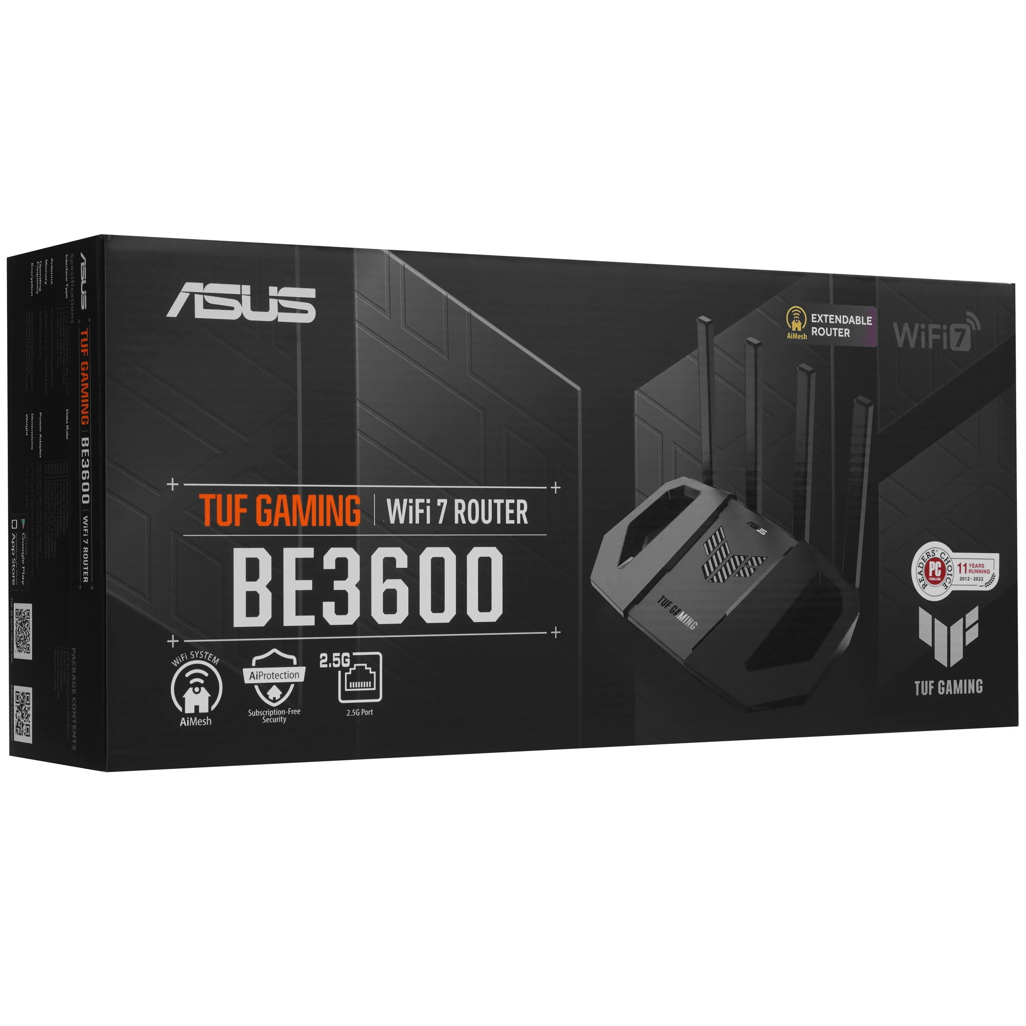 Беспроводной маршрутизатор ASUS TUF Gaming BE3600