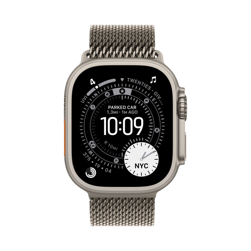 Смарт-часы Apple Watch Ultra 3 - 49 mm Natural Titanium Milanese Loop | Natural Titanium M