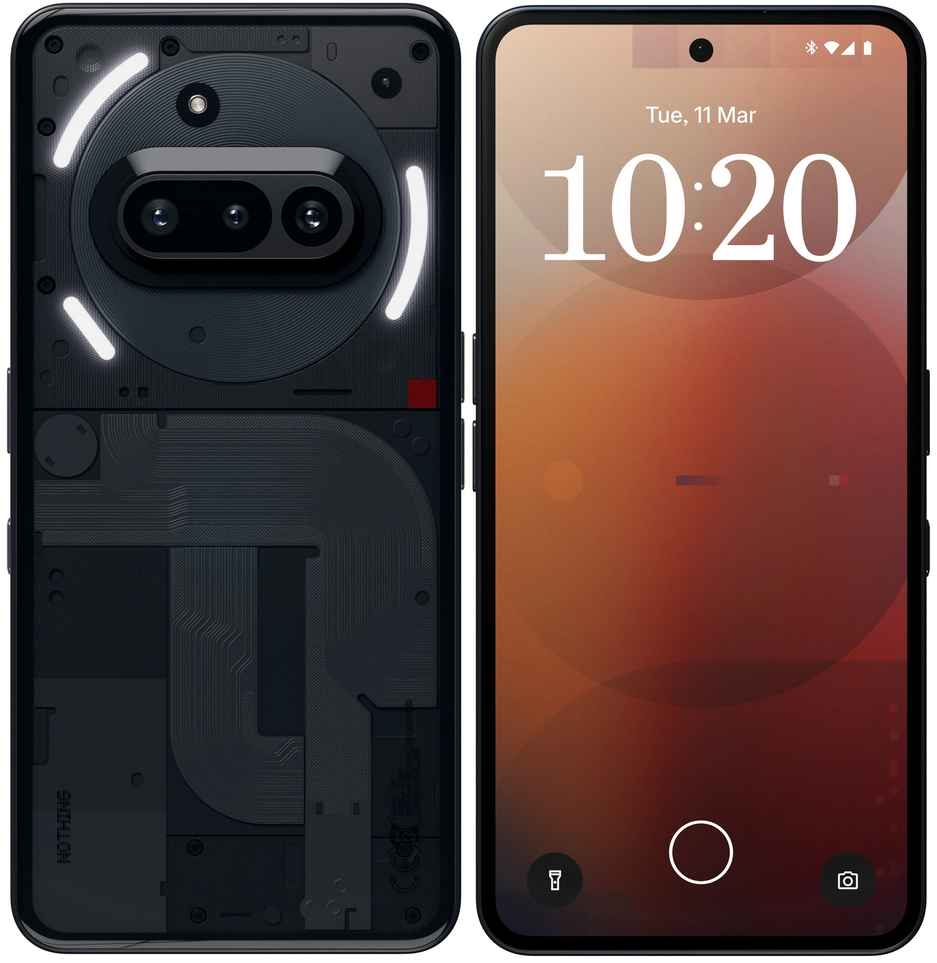 Смартфон Nothing Phone 3A 12/256 ГБ (Чёрный | Black)