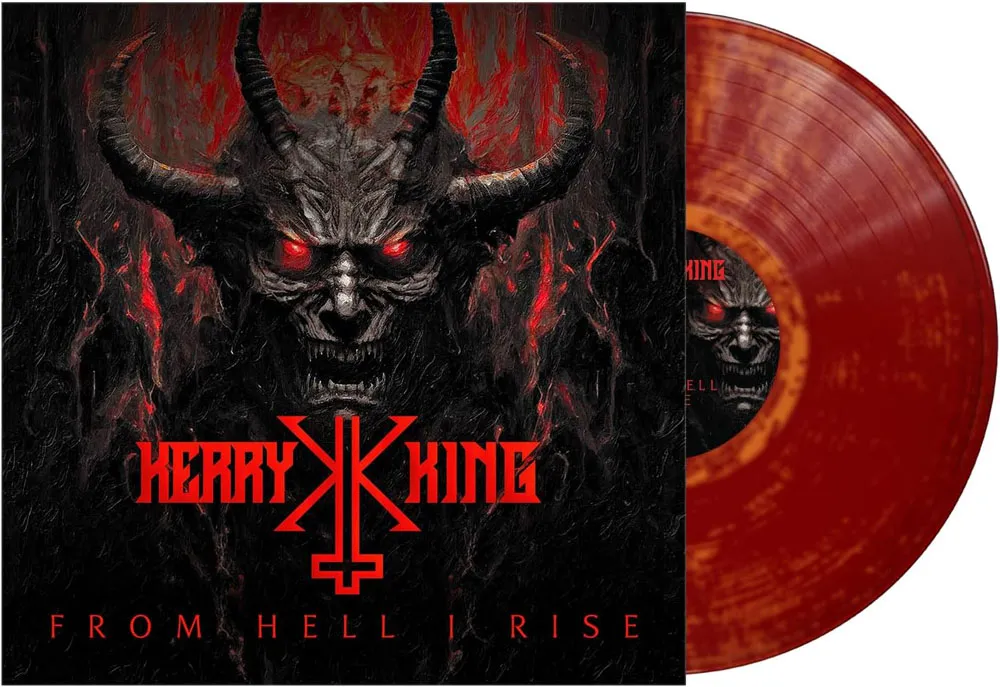 Виниловая пластинка KING KERRY - From Hell I Rise (Dark Red & Orange Marble)