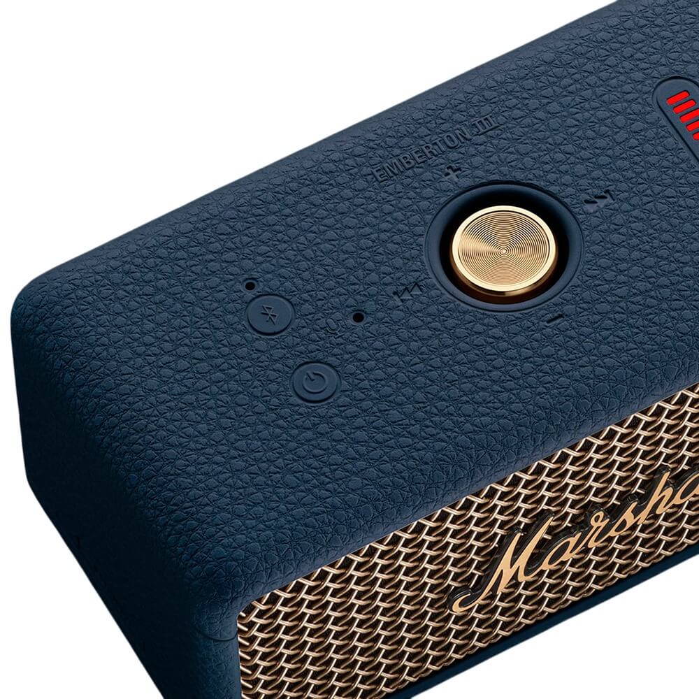 Портативная колонка Marshall Emberton III, (Midnight Blue | Синий)