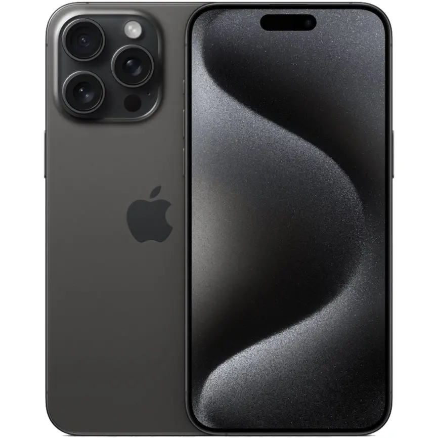 Смартфон Apple iPhone 15 Pro 256 ГБ (Black Titanium | Чёрный титан) Смартфон Apple iPhone 15 Pro 256 ГБ (Black Titanium | Чёрный титан)