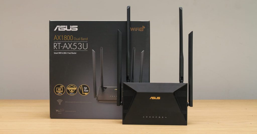 Беспроводной маршрутизатор ASUS RT-AX1800U