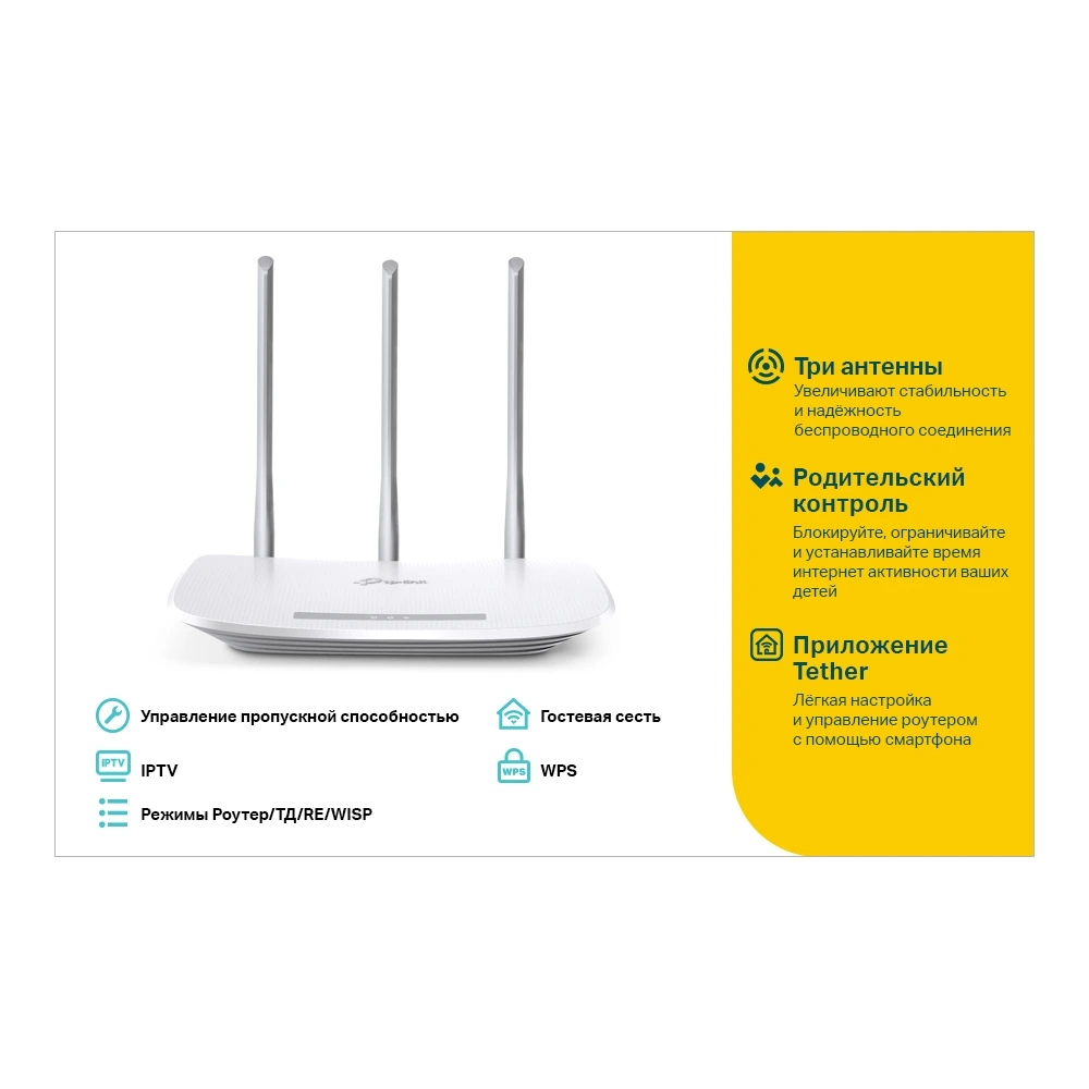 Wi-Fi роутер TP-Link TL-WR845N