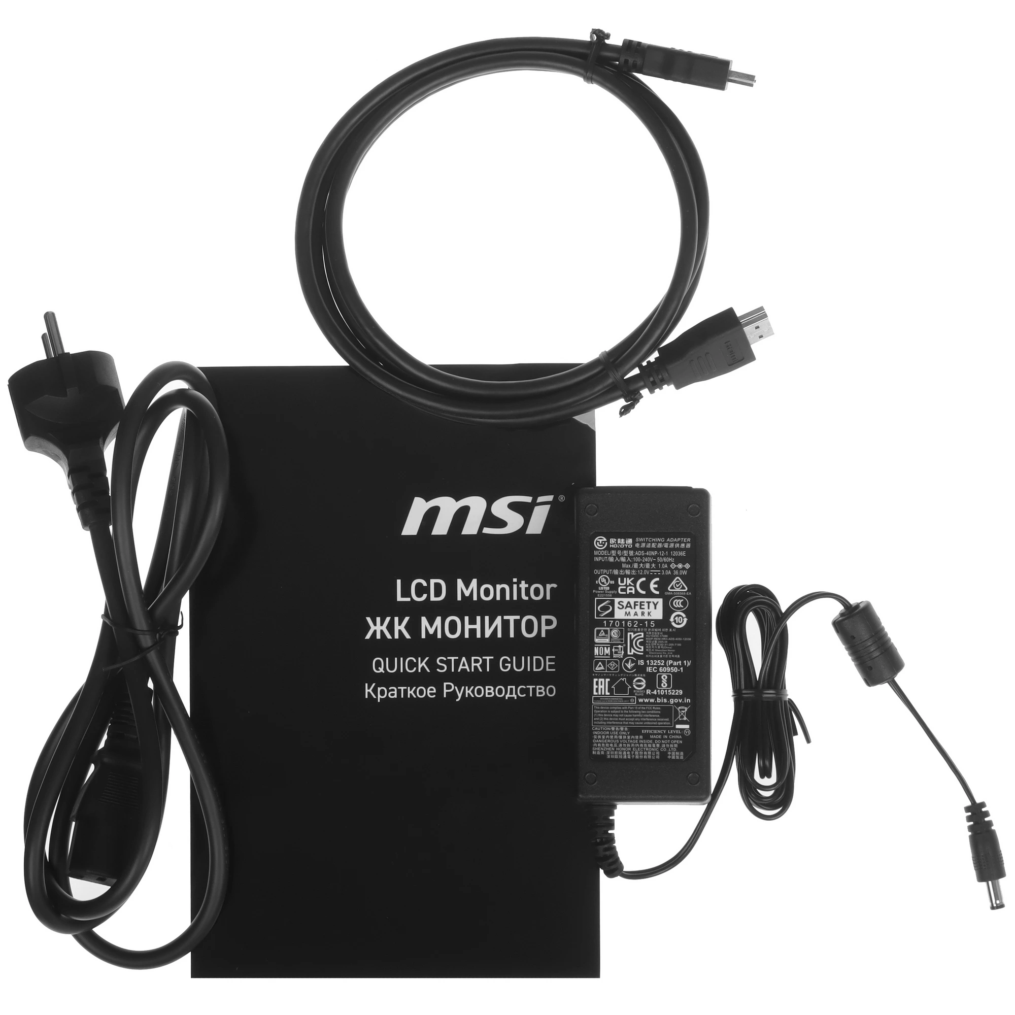 Монитор MSI MAG 274CXF 280 Гц VA Черный