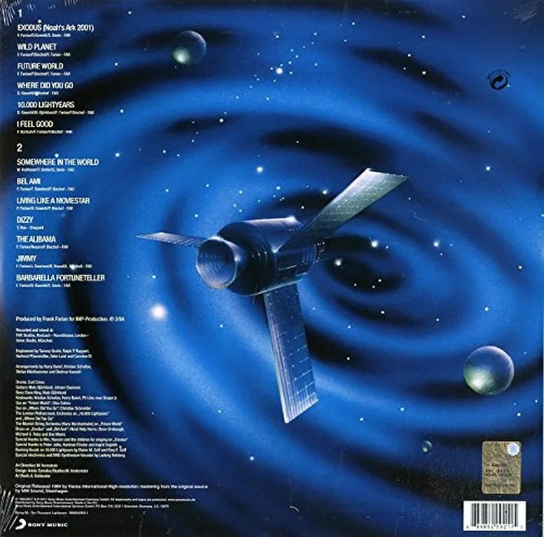 Виниловая пластинка BONEY M. - 10.000 Lightyears
