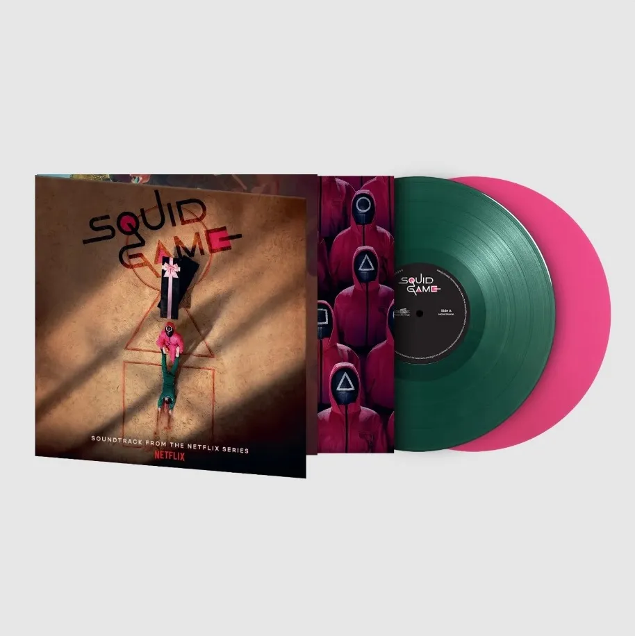 Виниловая пластинка OST (JAEIL JUNG) - Squid Game (LP1: Green/LP2: Pink)