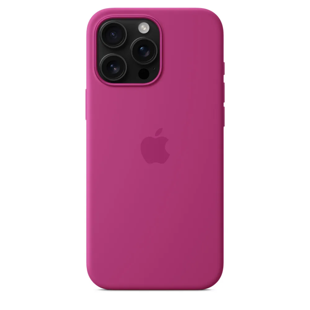 Чехол Apple для iPhone 16 Pro Max Silicone with MagSafe Fuchsia