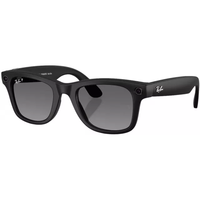 Умные очки Ray-Ban Wayfarer Gen 2 RW4012 (Gen2), Matte Black / Polar Gradient Graphite