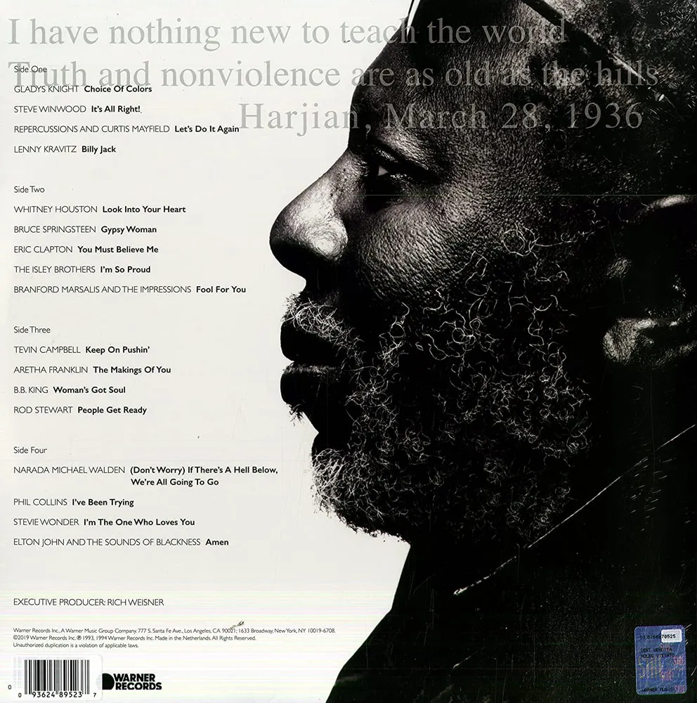 Виниловая пластинка VARIOUS ARTISTS - A Tribute To Curtis Mayfield
