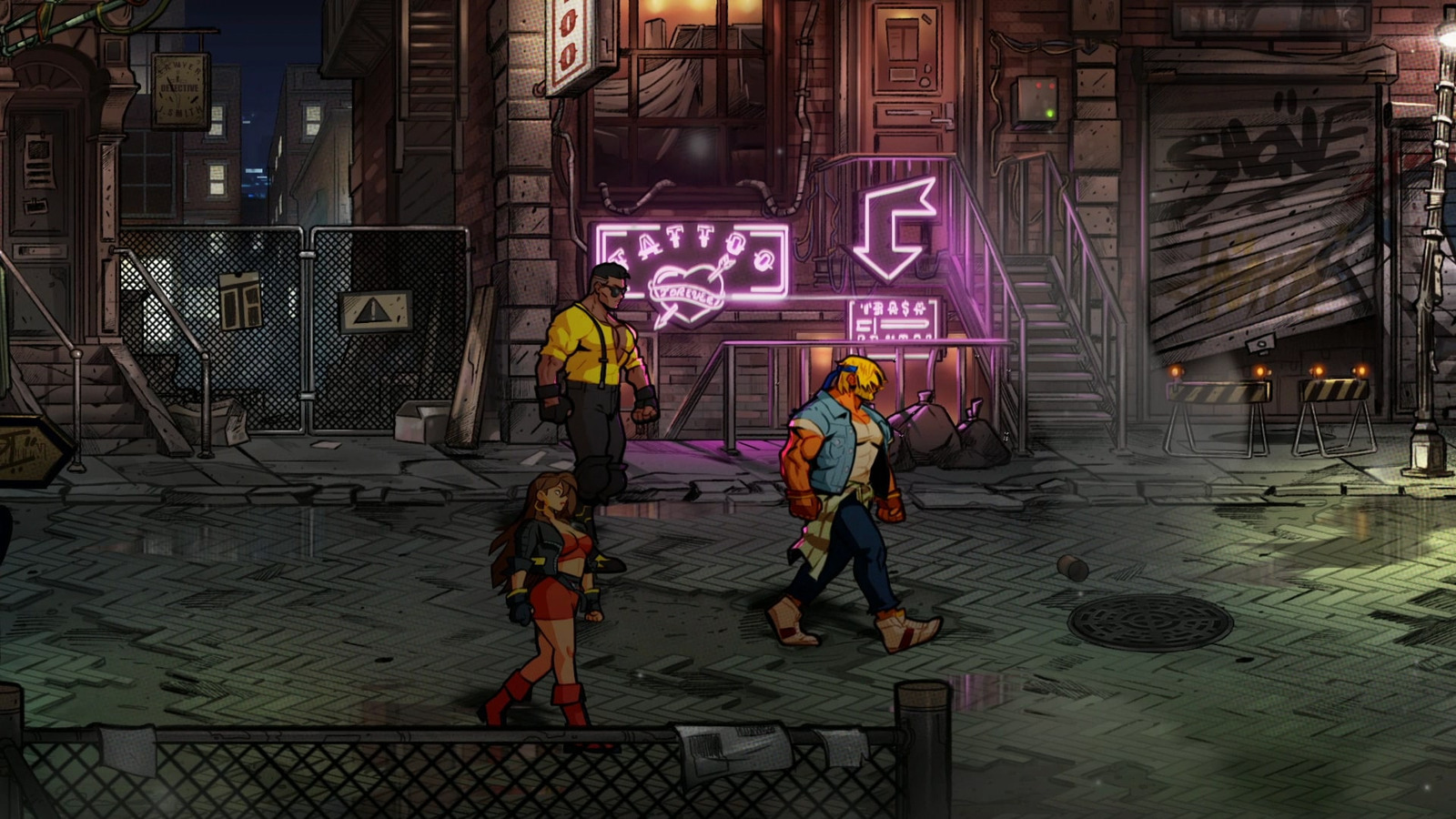 Игра Streets of Rage 4, русские субтитры (PS4)