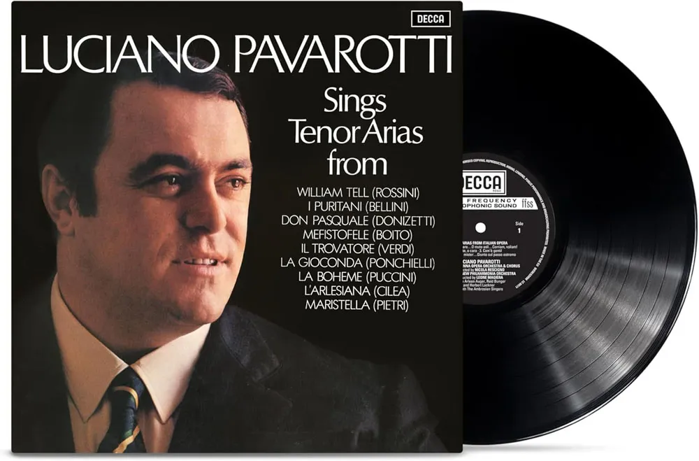 Виниловая пластинка PAVAROTTI LUCIANO WIENER OPERNORCHESTER NICOLA RESCIGNO NEW PHILHARMONIA ORCHESTRA LEONE MAGIERA - Tenor Arias From Italian Opera