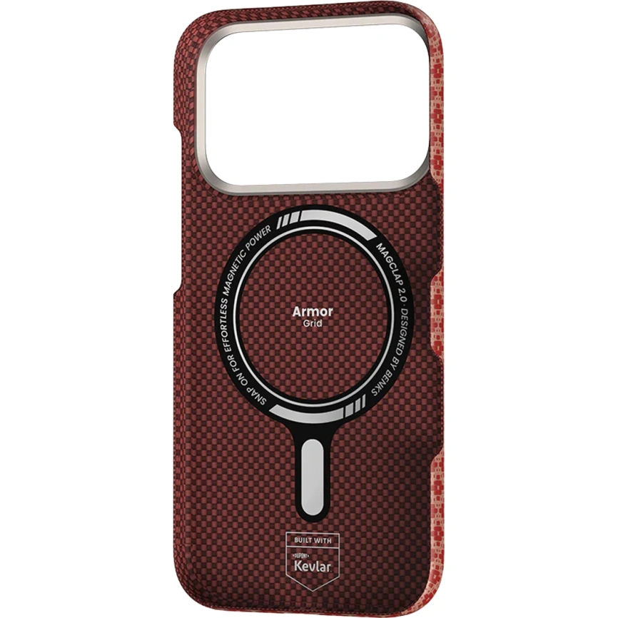 Чехол кевларовый Benks ArmorAir ArmorGrid iPhone 17 Pro Max Оранжевый