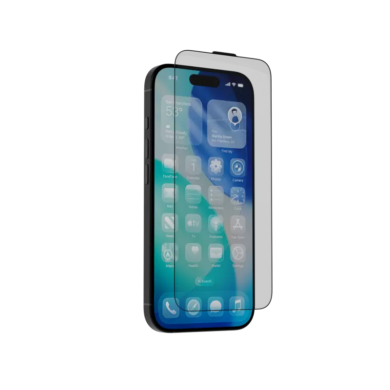Защитное стекло AceCase для iPhone 17 Pro Max
