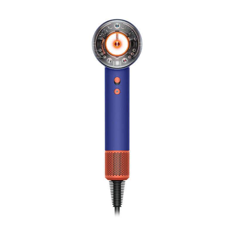 Фен Dyson Supersonic Nural HD16 (Prussian Blue/Topaz Orange), с кейсом