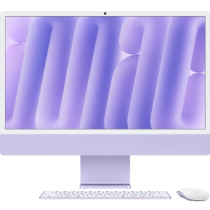 Моноблок Apple iMac 24" M4 (2024) Retina 4,5K 10C CPU/10С GPU, 32 ГБ RAM, 1 ТБ SSD, (Purple | Фиолетовый)