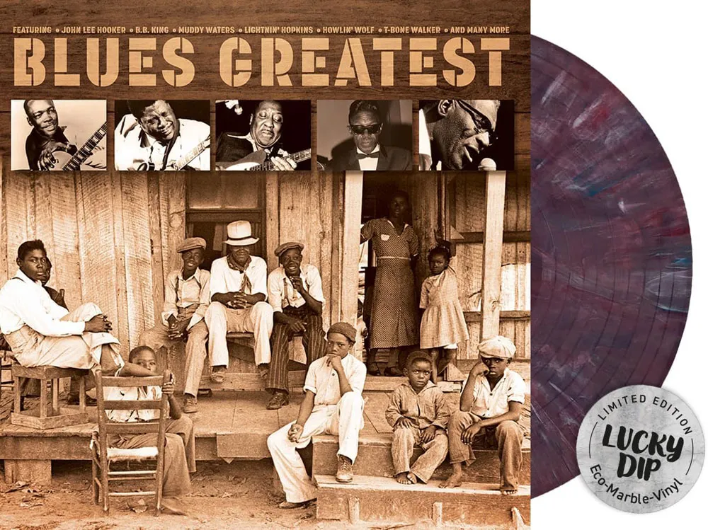 Виниловая пластинка VARIOUS ARTISTS - Blues Greatest (Lucky Dip Marble)