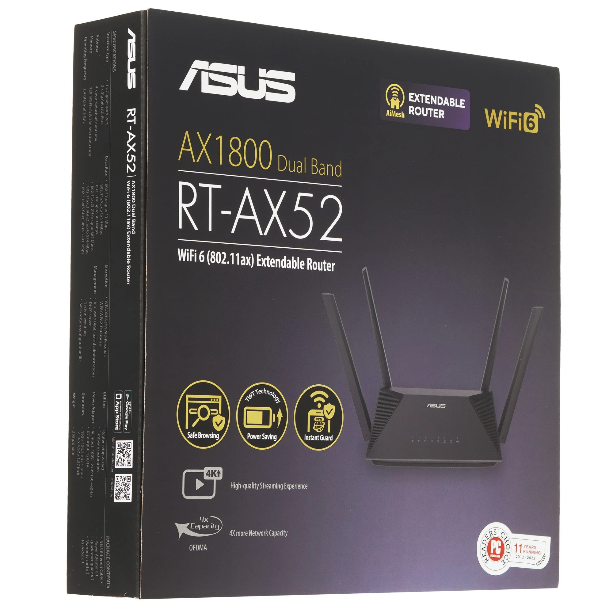 Беспроводной маршрутизатор ASUS RT-AX52