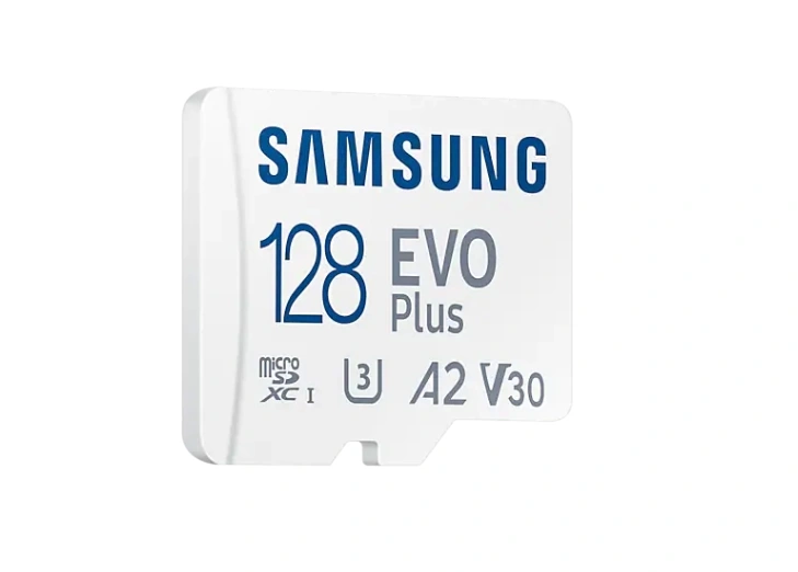 Карта памяти Samsung EVO Plus 128GB MicroSDXC Class 10/UHS-I/U3/130Мб/с MB-MC128KA