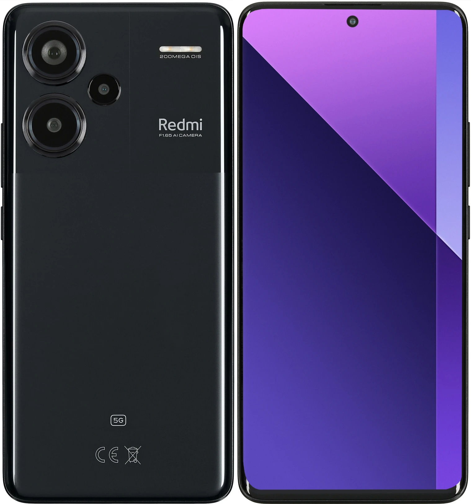 Смартфон Xiaomi Redmi Note 13 Pro Plus 5G | 12/256 ГБ Global Midnight Black Смартфон Xiaomi Redmi Note 13 Pro Plus 5G | 12/256 ГБ Global Midnight Black