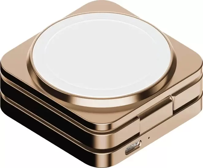 Беспроводная Зарядка MOMAX 3-in-1, Gold