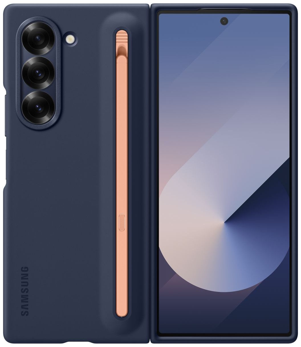 Чехол Samsung S Pen Case для Galaxy Z Fold 6 Темно-синий Чехол Samsung S Pen Case для Galaxy Z Fold 6 Темно-синий