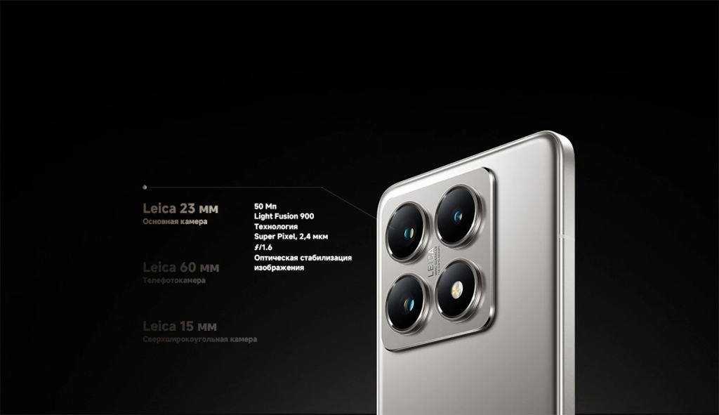 Камера Xiaomi 14T Pro Камера Xiaomi 14T Pro