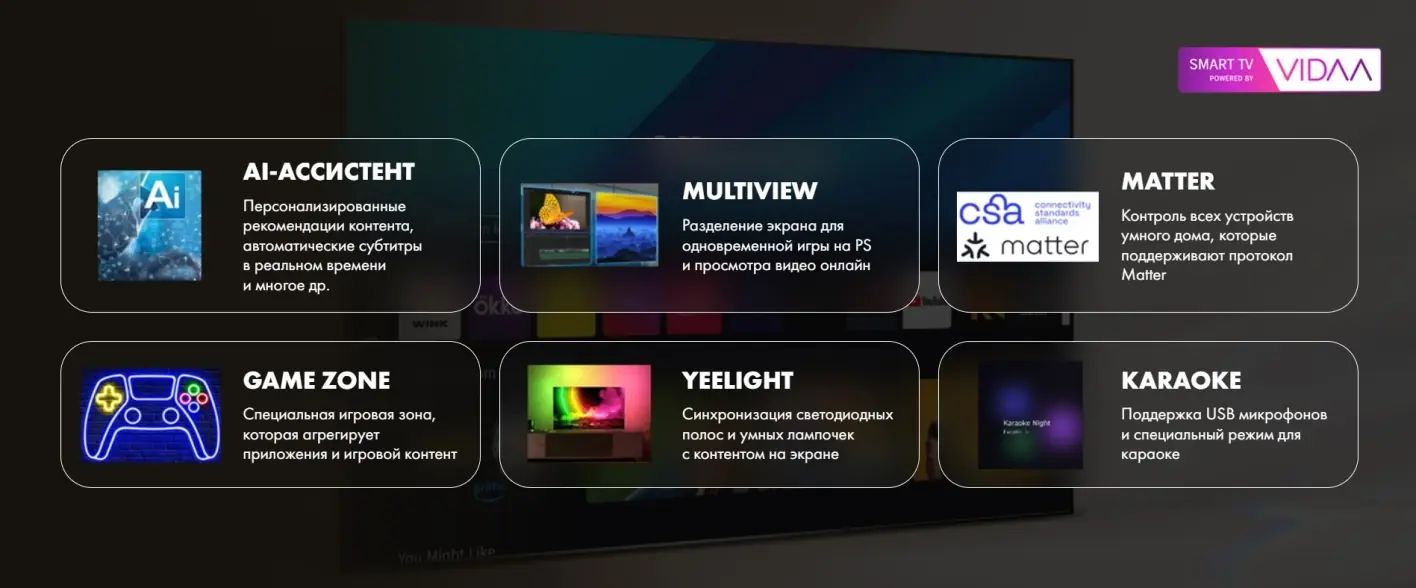 Hisense 65U8Q Преимущества.webp