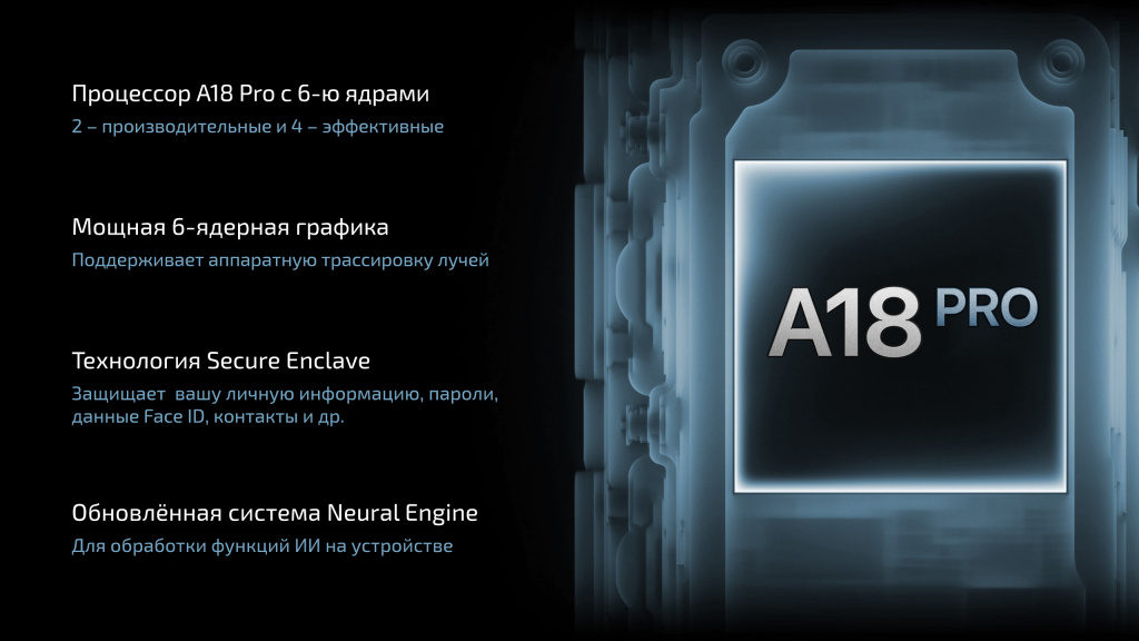 процессор Apple iphone 16 Pro процессор Apple iphone 16 Pro