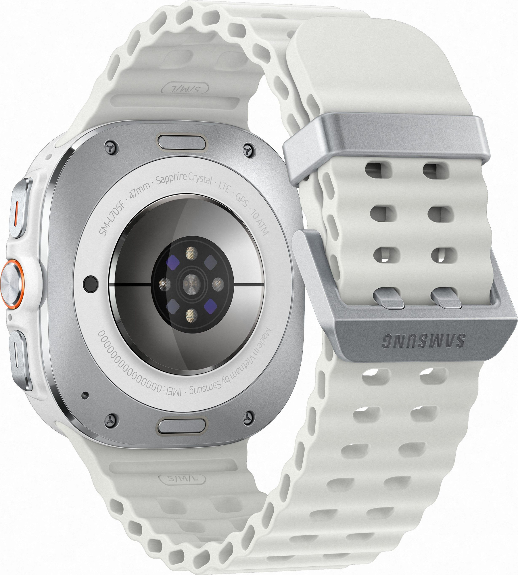 Смарт-часы Samsung Galaxy Watch Ultra (2025) - 47 mm (SM-L705) Titanium White (белый ремешок) Смарт-часы Samsung Galaxy Watch Ultra (2025) - 47 mm (SM-L705) Titanium White (белый ремешок)