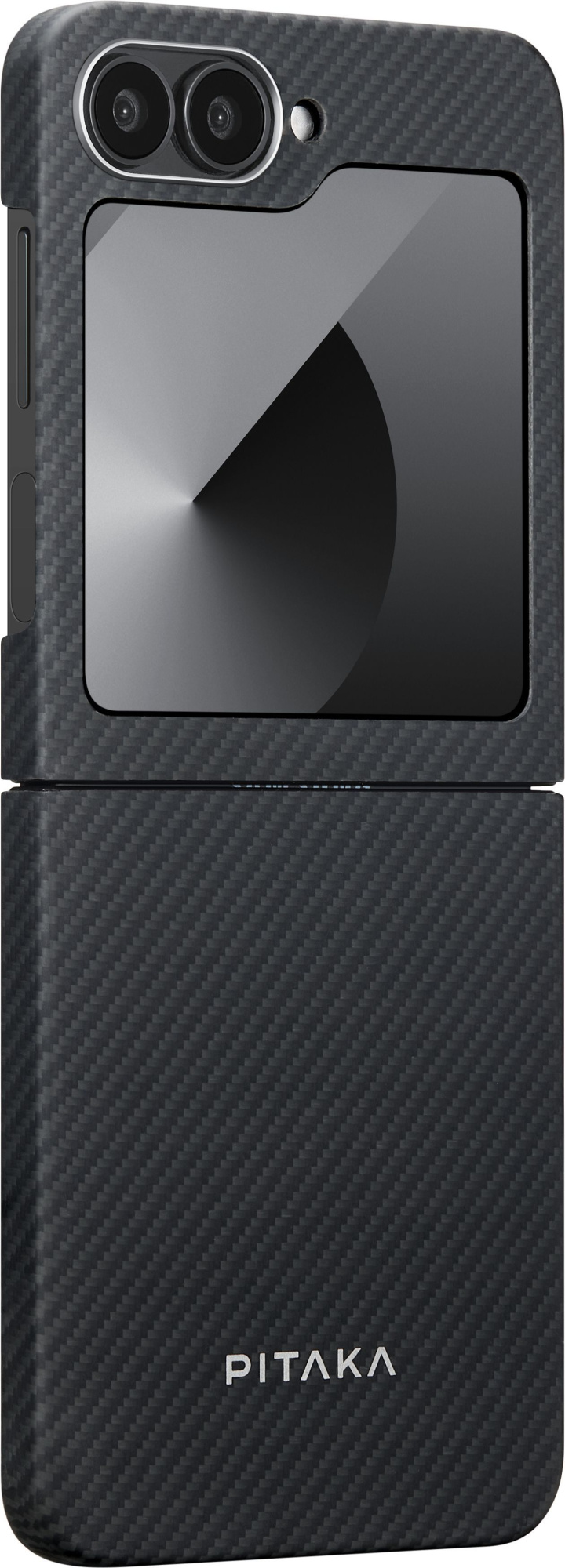 Чехол Pitaka Fusion Weaving MagEZ Case 5 для Galaxy Z Flip6 черный Чехол Pitaka Fusion Weaving MagEZ Case 5 для Galaxy Z Flip6 черный
