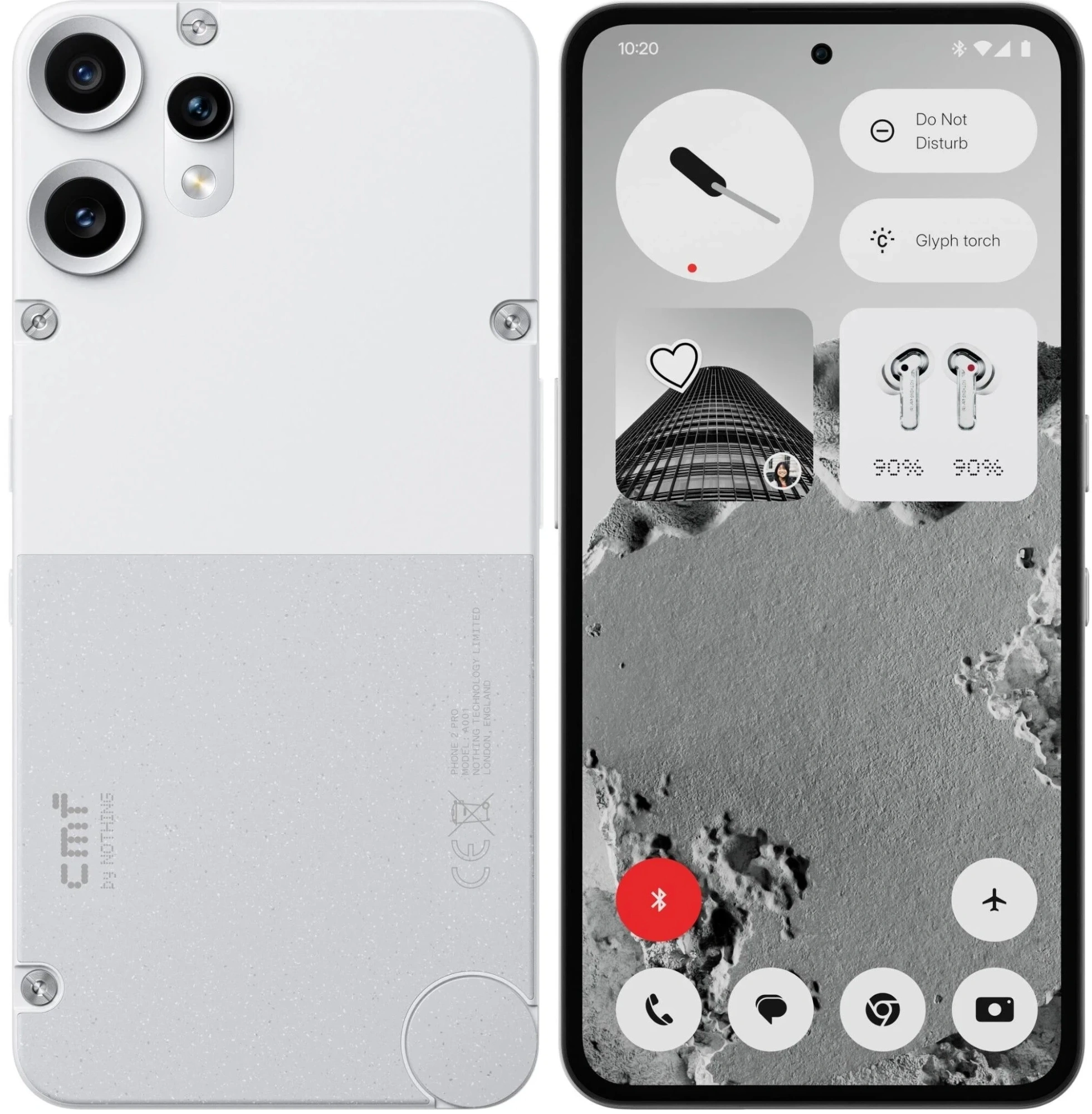 Смартфон CMF Phone 2 Pro, 8/256 ГБ (Белый | White) Смартфон CMF Phone 2 Pro, 8/256 ГБ (Белый | White)