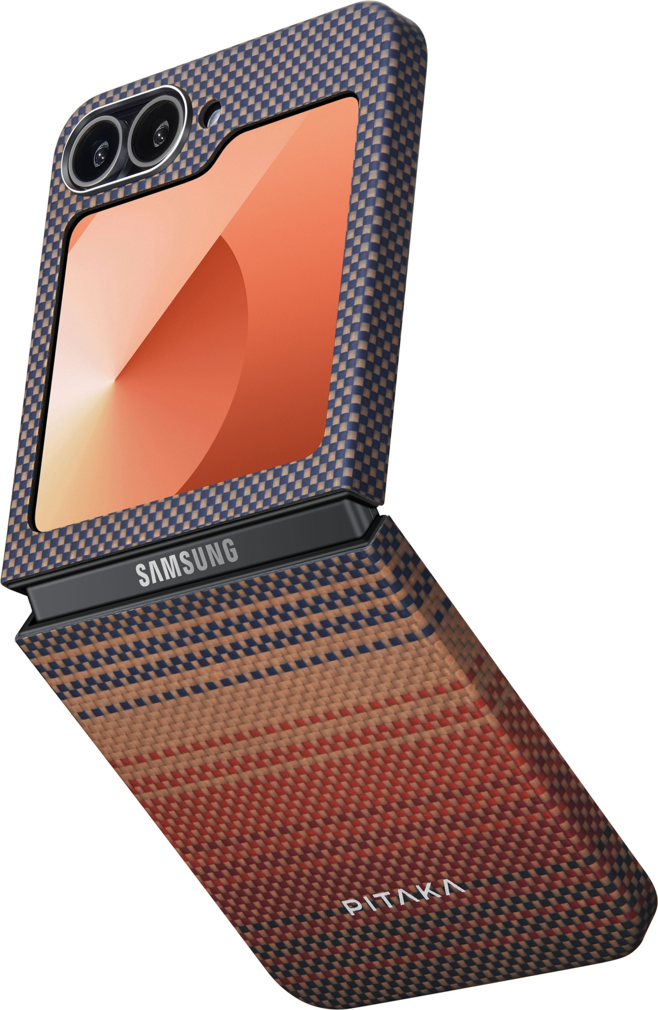 Чехол Pitaka Fusion Sunset MagEZ Case 5 для для Galaxy Z Flip6 Sunrise Чехол Pitaka Fusion Sunset MagEZ Case 5 для для Galaxy Z Flip6 Sunrise